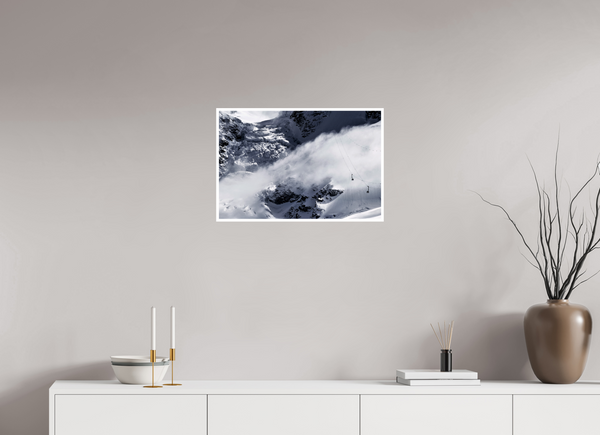 60 x 40 cm, Unframed Fuji Crystal DPII Trockener Steg, Zermatt