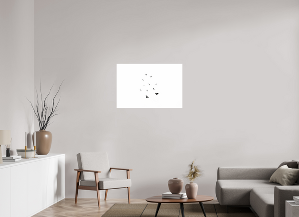 90 x 60 cm, Unframed Fuji Crystal DPII Black Crows #3