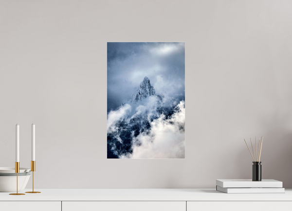 30 x 45 cm, Photo Print Under Acrylic Glass L’Aiguille, Manigod