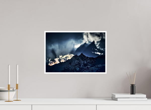 45 x 30 cm, Unframed Fuji Crystal DPII Evening Light #2