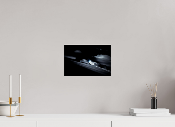 30 x 20 cm, Photo Print Under Acrylic Glass Crevasse #3