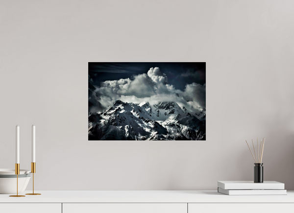 45 x 30 cm, Photo Print Under Acrylic Glass Storm Building