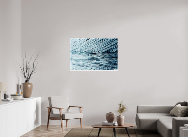 105 x 70 cm, Unframed Fuji Crystal DPII Glacial Ice #2