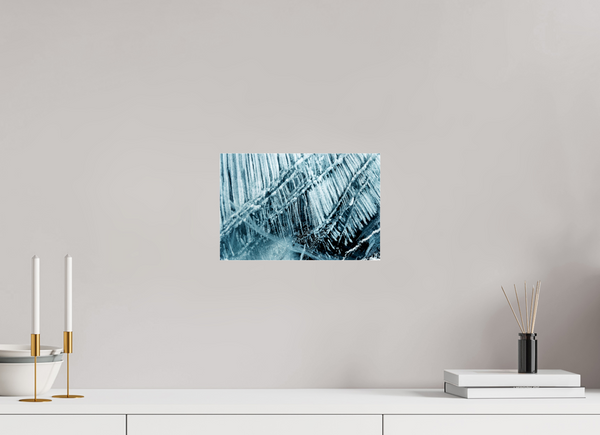 30 x 20 cm, Photo Print Under Acrylic Glass Glacial Ice #3