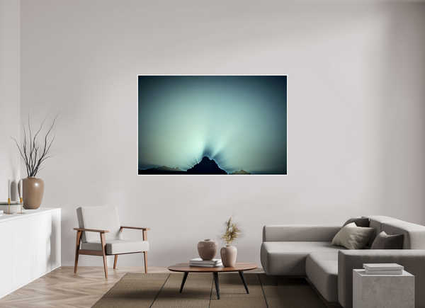 180 x 120 cm, Unframed Fuji Crystal DPII Sunrise #1