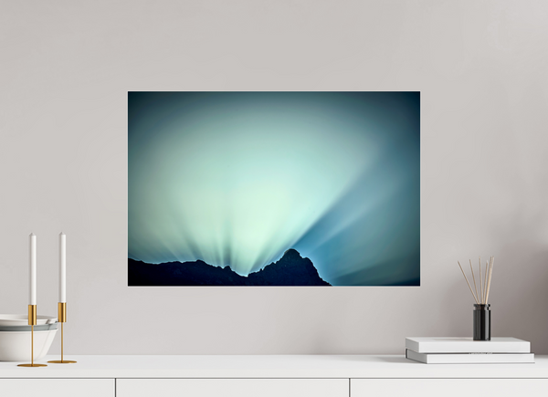 60 x 40 cm, Photo Print Under Acrylic Glass Sunrise #3