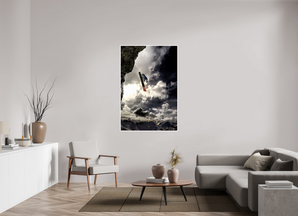 100 x 150 cm, Unframed Fuji Crystal DPII Over the top