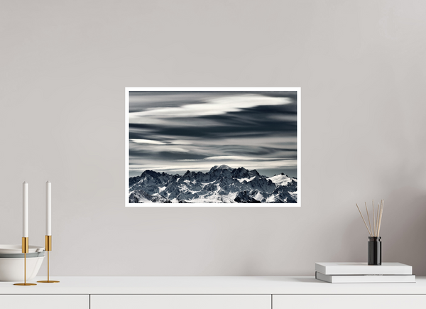 45 x 30 cm, Unframed Fuji Crystal DPII Crans Montana