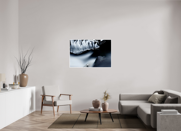 120 x 80 cm, Unframed Fuji Crystal DPII Water & Ice #1