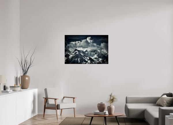 105 x 70 cm, Photo Print Under Acrylic Glass Storm Building